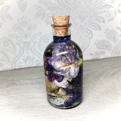 Flower Preservation corked bottle