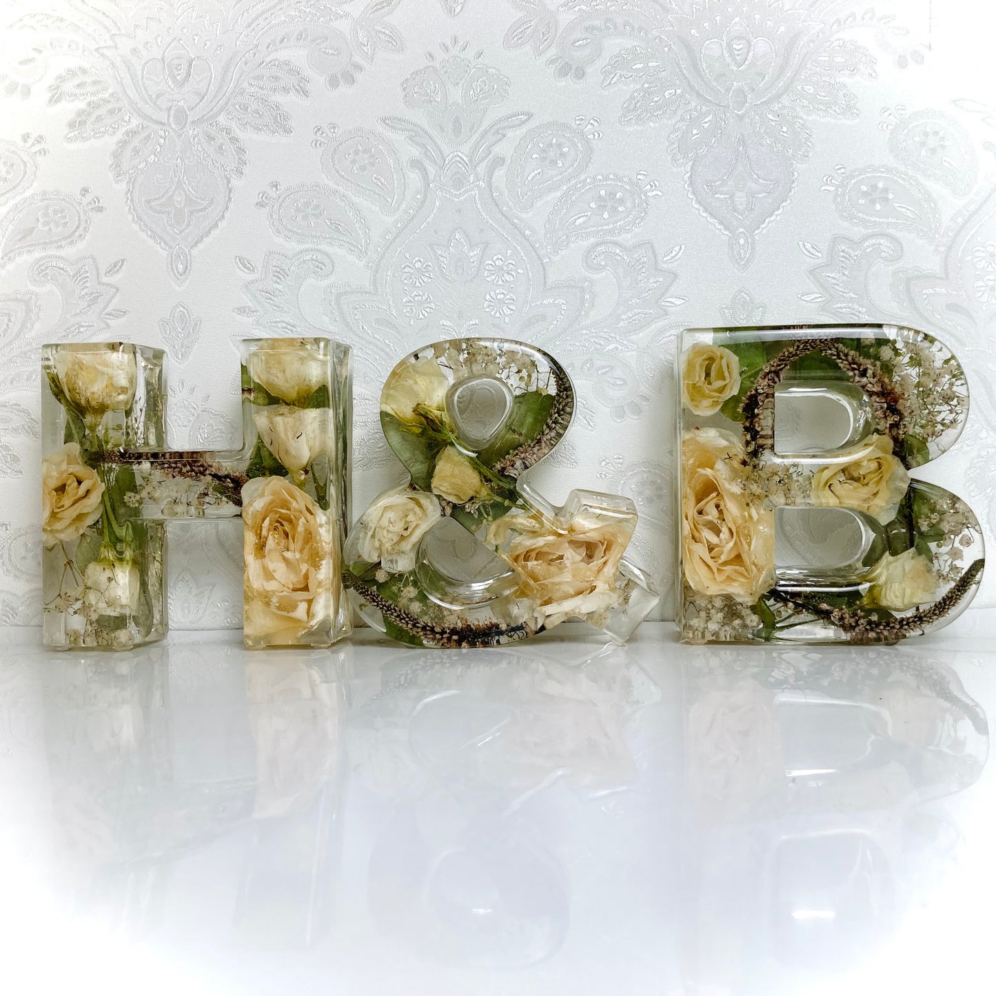 Flower Preservation 13cm letters