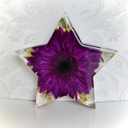 Flower Preservation 10cm star ornament