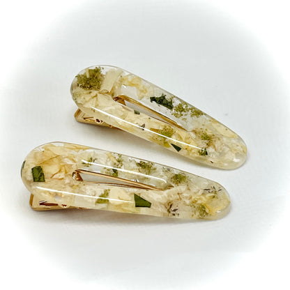 Flower Preservation Traditional Hair Clip