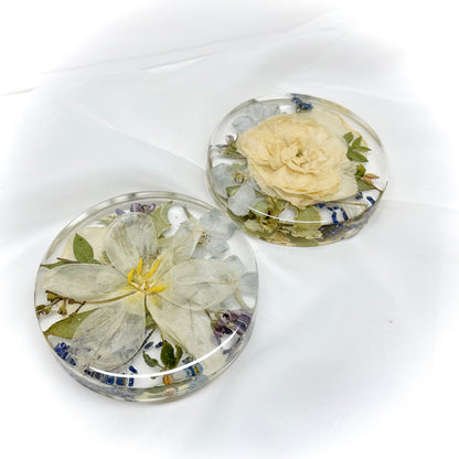 Flower Preservation 11cm coasters