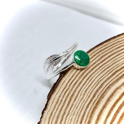 Adjustable Feather Cremation Ring