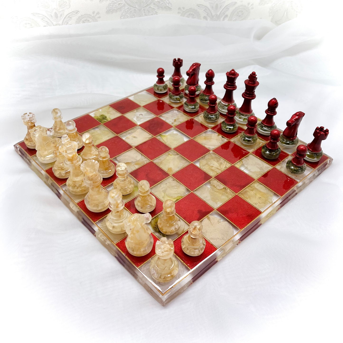 Flower Preservation Chess set