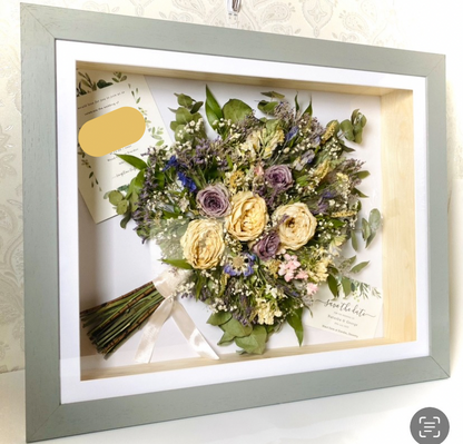 Flower Preservation rectangle bouquet frame