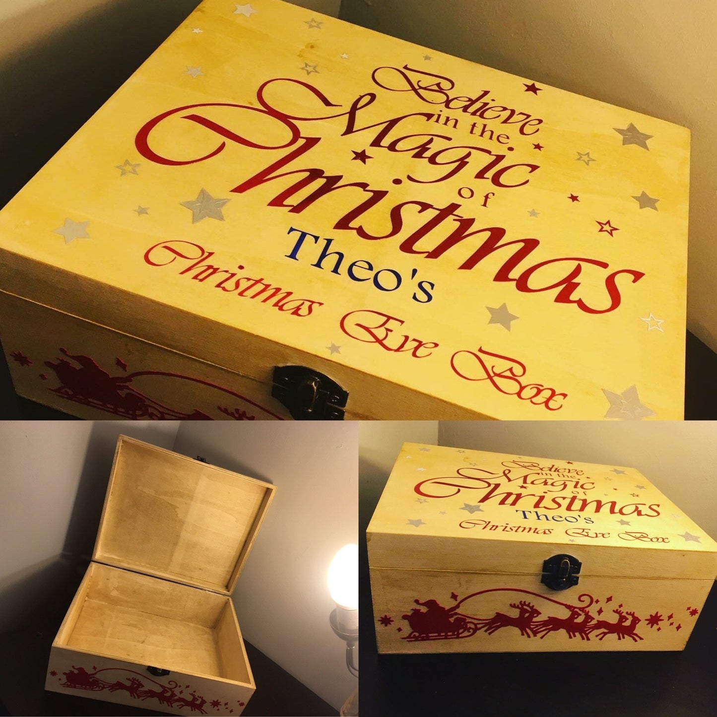 Christmas eve box, Personalised Christmas eve box.