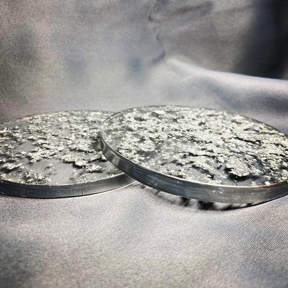 Silver leaf Coasters