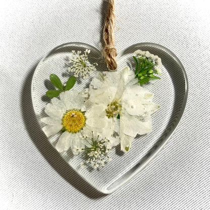 Floral hanging Heart