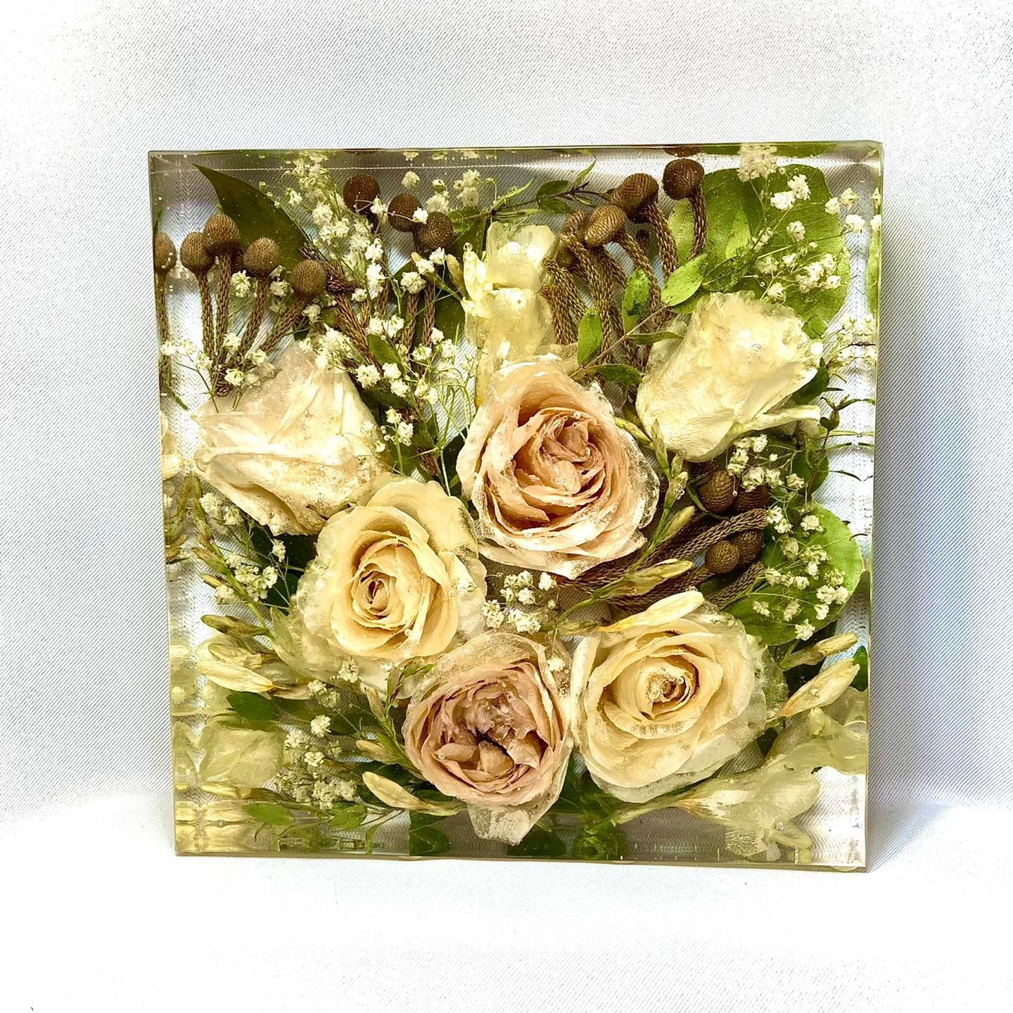 Flower Preservation 20cm display block