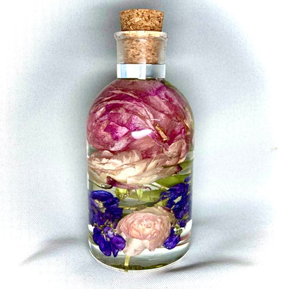 Flower Preservation corked bottle