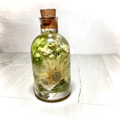 Flower Preservation corked bottle