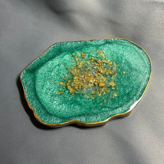 Turquoise geode style Coasters