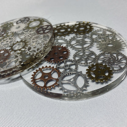 Steampunk Coasters