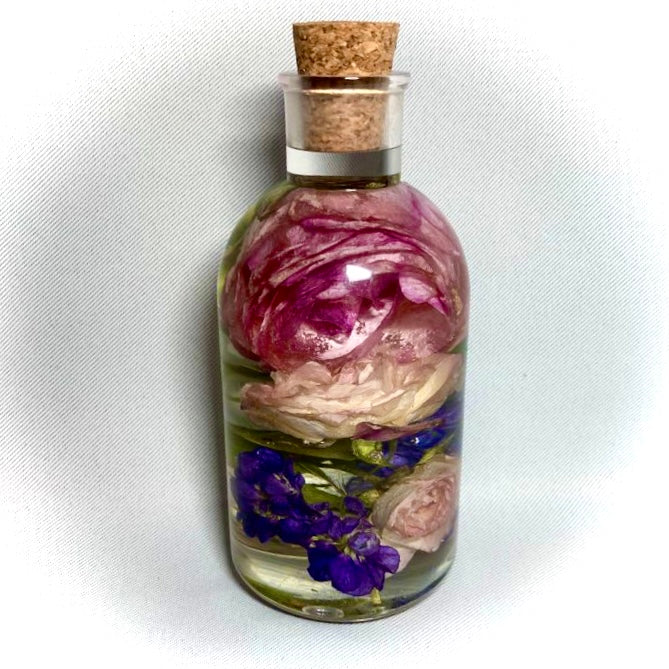 Flower Preservation corked bottle