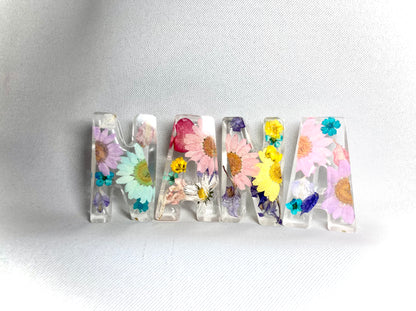 Mother’s Day Floral Freestanding Letters