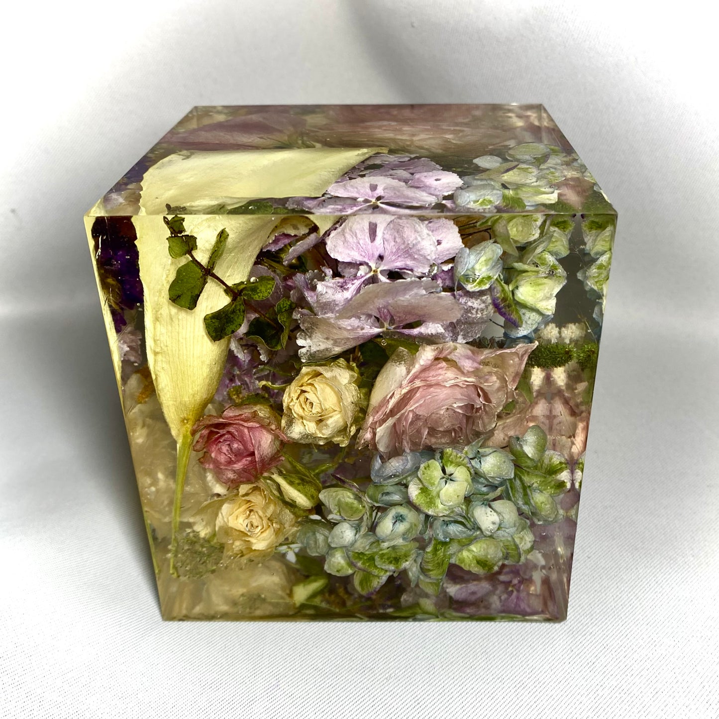 Mixed Floral 10cm cube