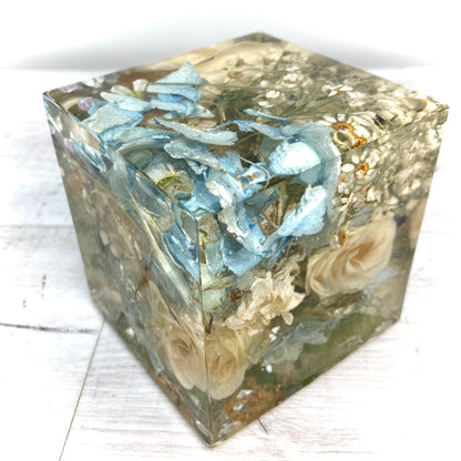 Flower Preservation 8cm cube