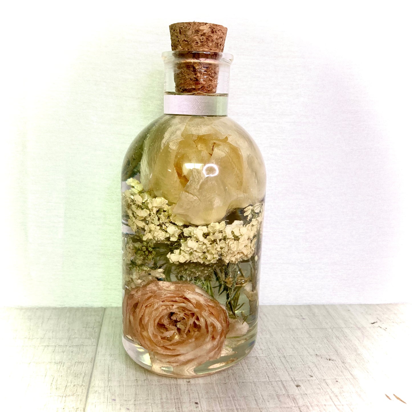 Flower Preservation corked bottle