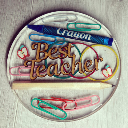 Personalised Teacher Coaster